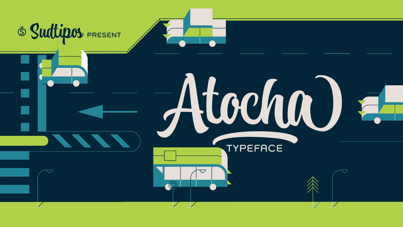 Example font Atocha #1
